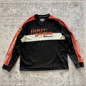 Vintage Harley Davidson Oversized Long Sleeve Sweater Crewneck Women’s XS-XL